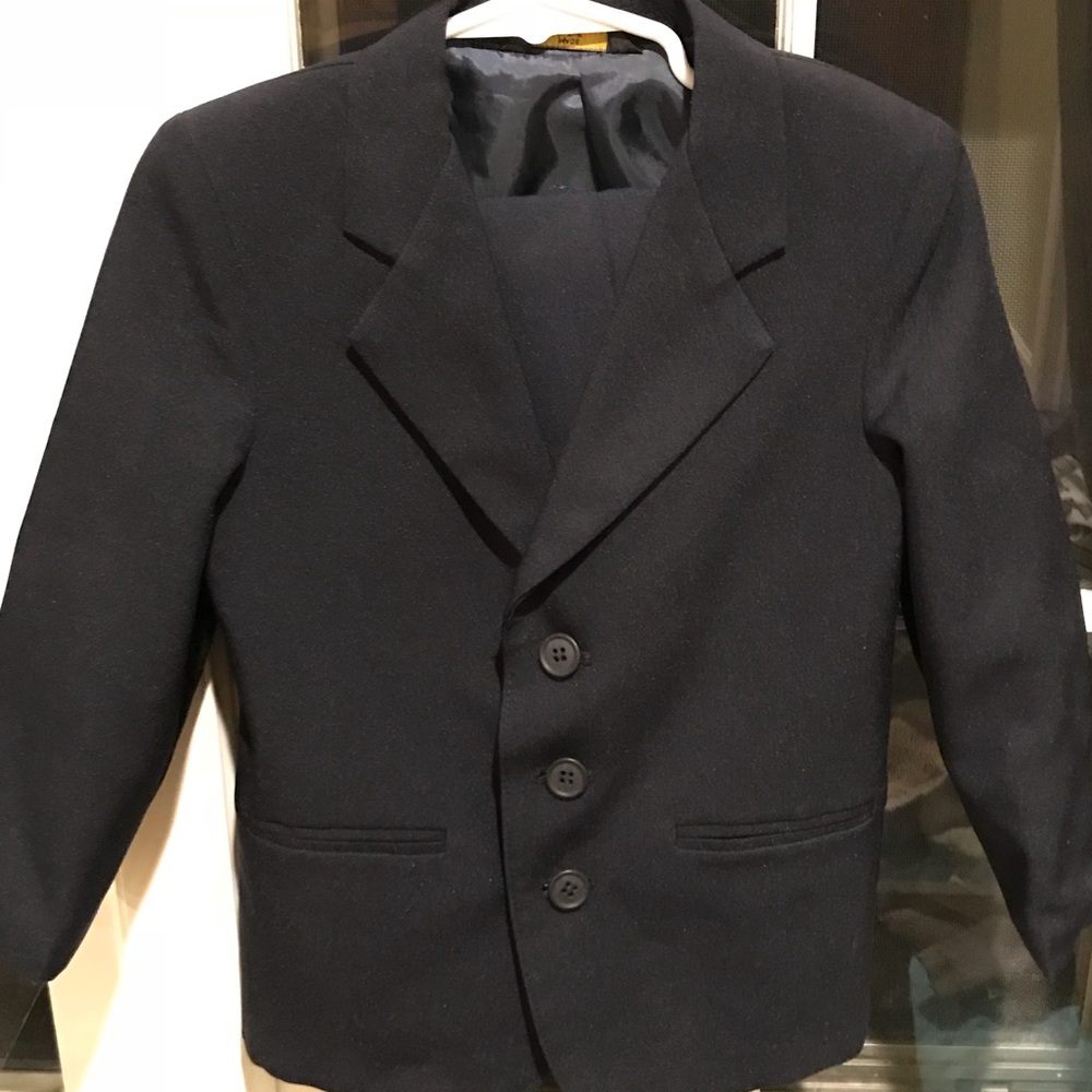 Little boy’s suit.